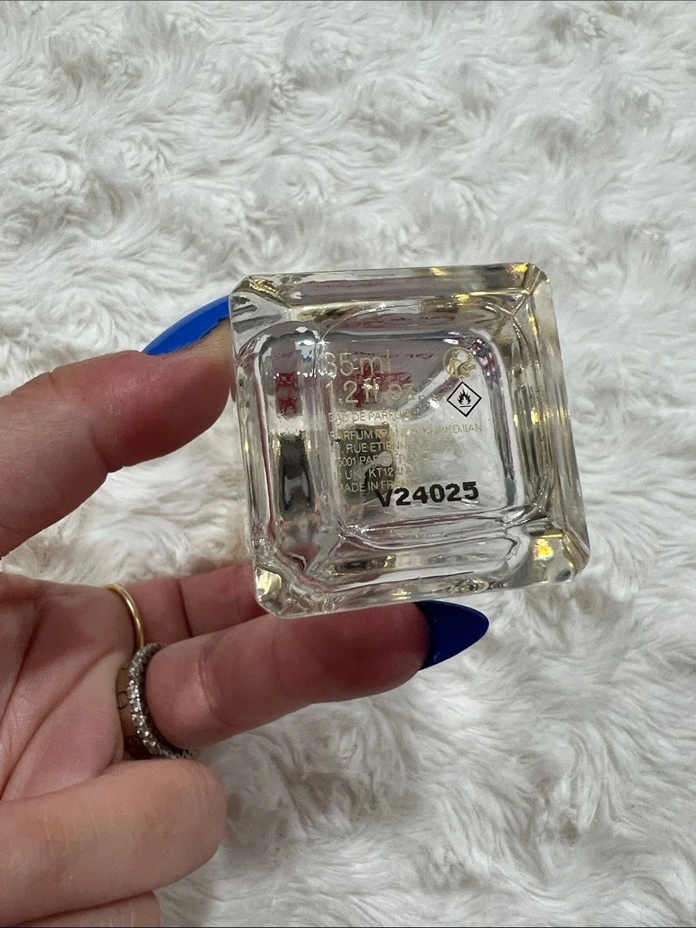 EMPTY BOTTLE Maison Francis Kurkdjian Baccarat Rouge 540 1.2oz EMPTY BOTTLE